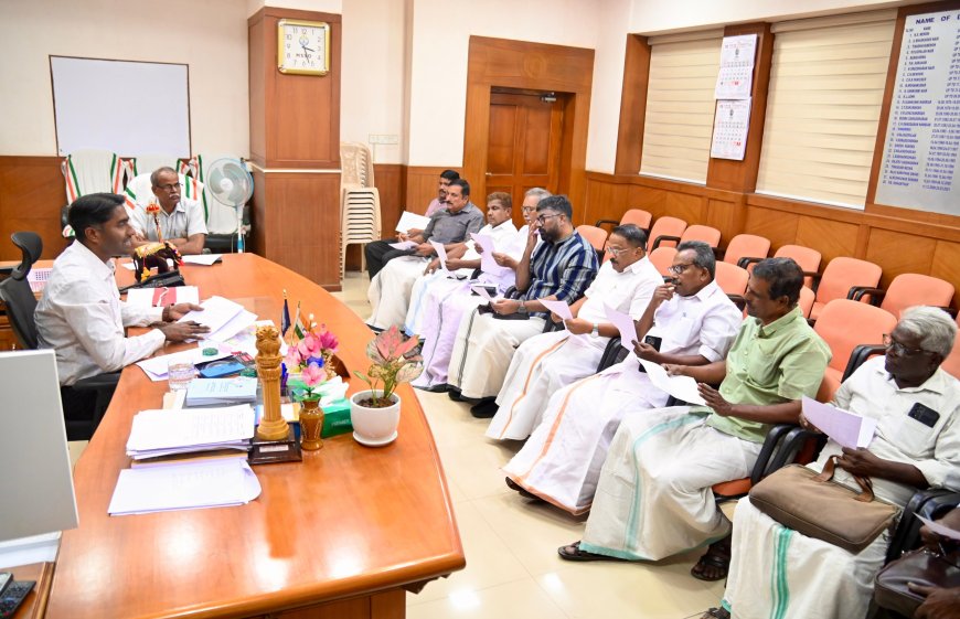 പ്രത്യേക തീവ്ര വോട്ടർപട്ടിക പുതുക്കൽ 2026; അംഗീകൃത രാഷ്ട്രീയ പാർട്ടികളുടെ യോഗം ചേർന്നു