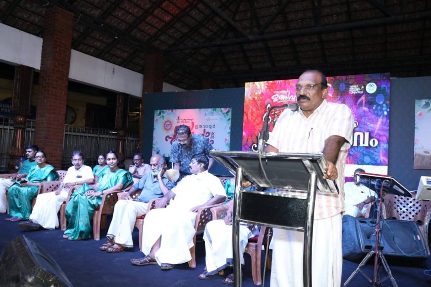 ഗുരുവായൂർ പുഷ്പോത്സവത്തിനും നിശാഗന്ധി സർഗോത്സവത്തിനും തുടക്കമായി