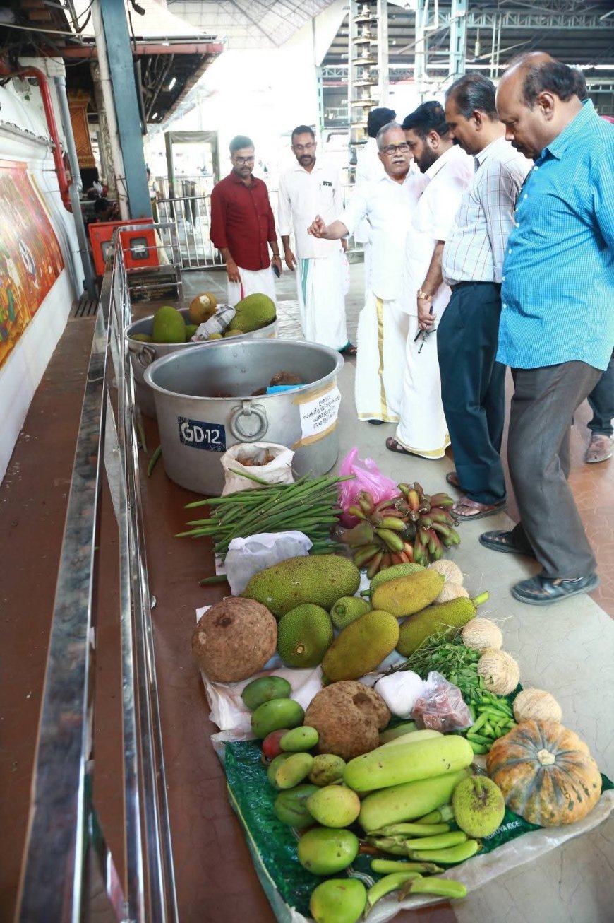 പ്രസാദ ഊട്ടിനായി  വിഭവങ്ങൾ സമർപ്പിക്കാം