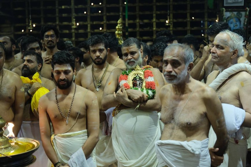 ഭക്തി നിറവിൽ ഗുരുവായൂർ ആറാട്ട്